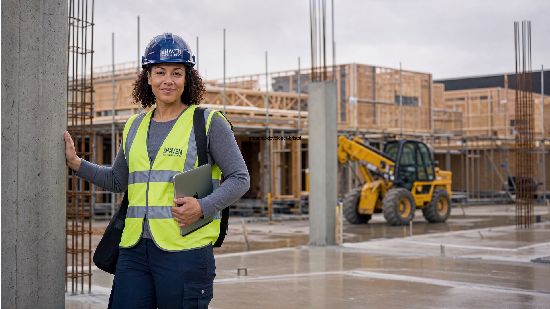 Residential developer on a Birmingham new-build site