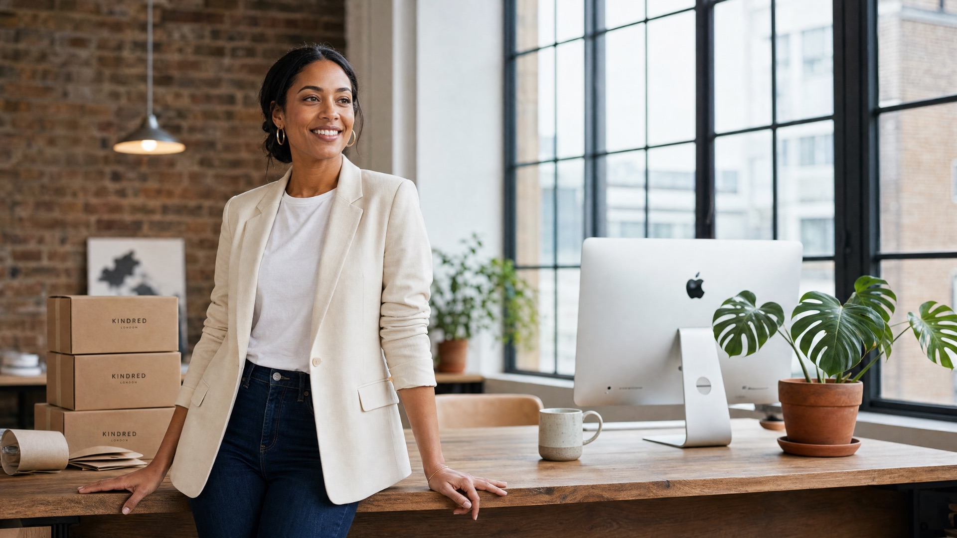 E-commerce founder using Creditify unsecured business loan